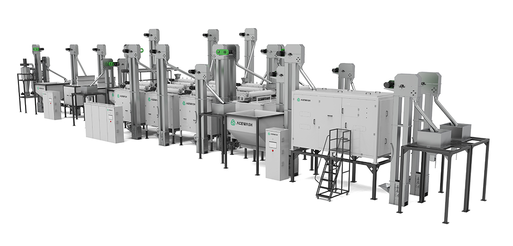 Plastic Sorting System for Recycling Machine